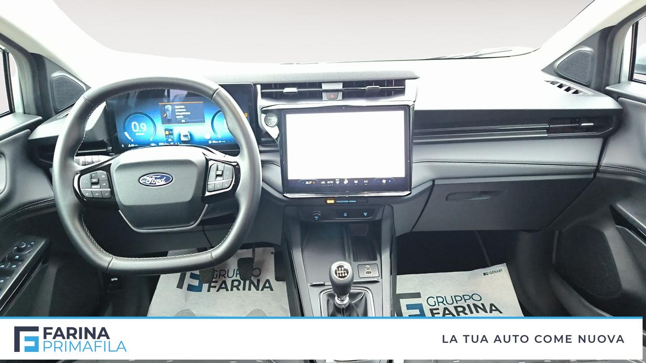 FORD Puma Titanium 1.0 EcoBoost Hybrid 125CVTrasmissione manuale a 6 rapporti Trazione anteriore