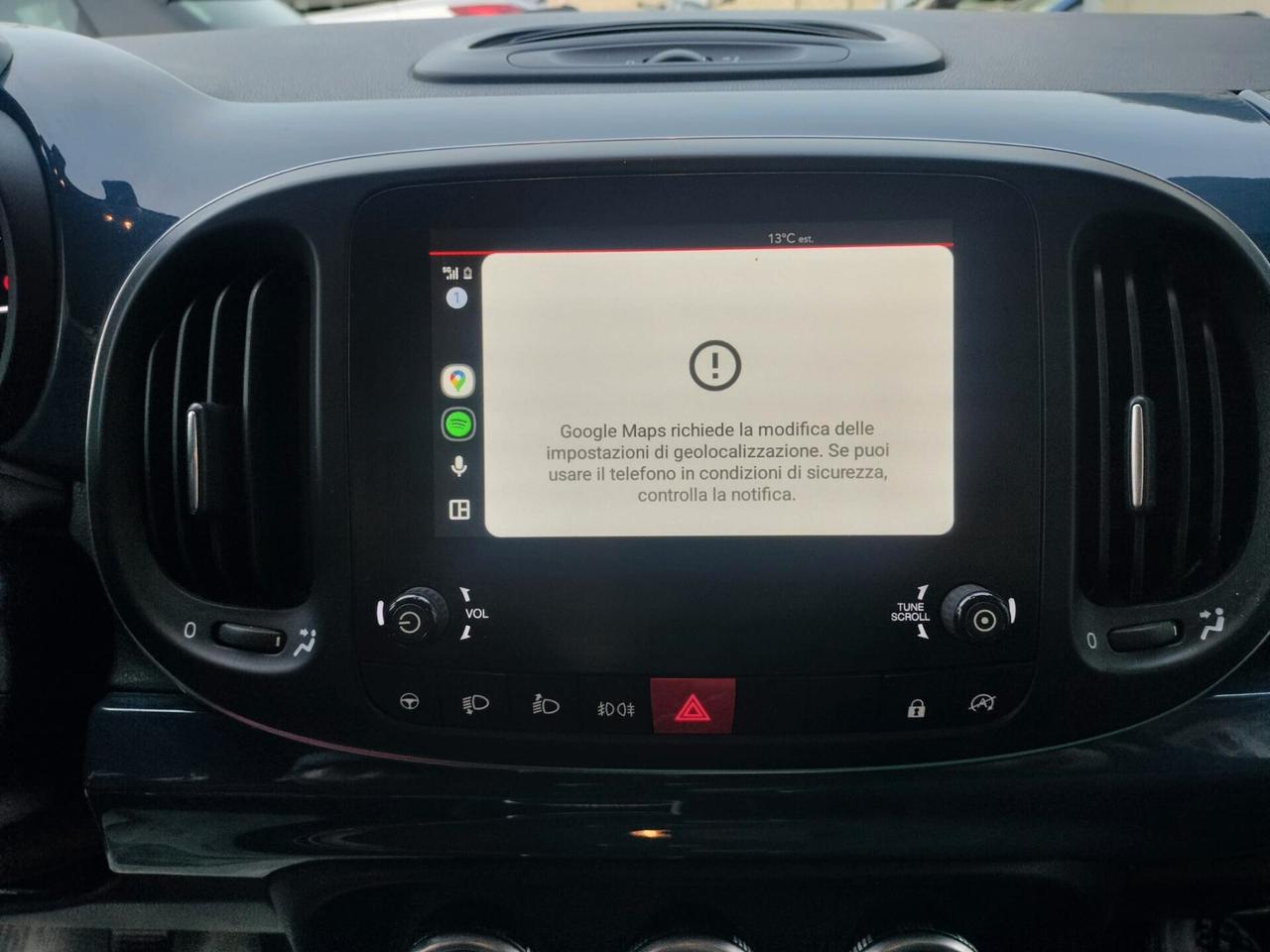 Fiat 500L 500 L 1.3 MULTIJET 95 C.V. NAVIGATORE PIU CAR PLAY FARI LED GARANZIA 12 MESI CON CERT. DI CONFORMITA