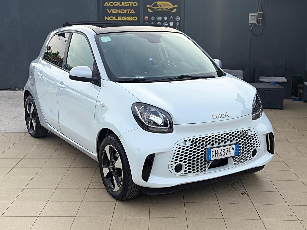 Smart ForFour EQ Racingrey (22kw) Cabrio Garanzia 12 Mesi