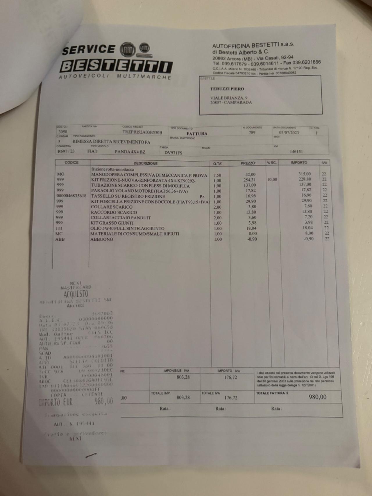 Fiat Panda 1.2 4x4 Glam
