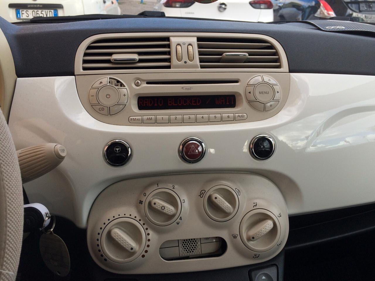 2007 Fiat 500 1.2 Lounge benzina GPL !! TAGLIANDATA CINTA DISTR.FATTA KM 206000!