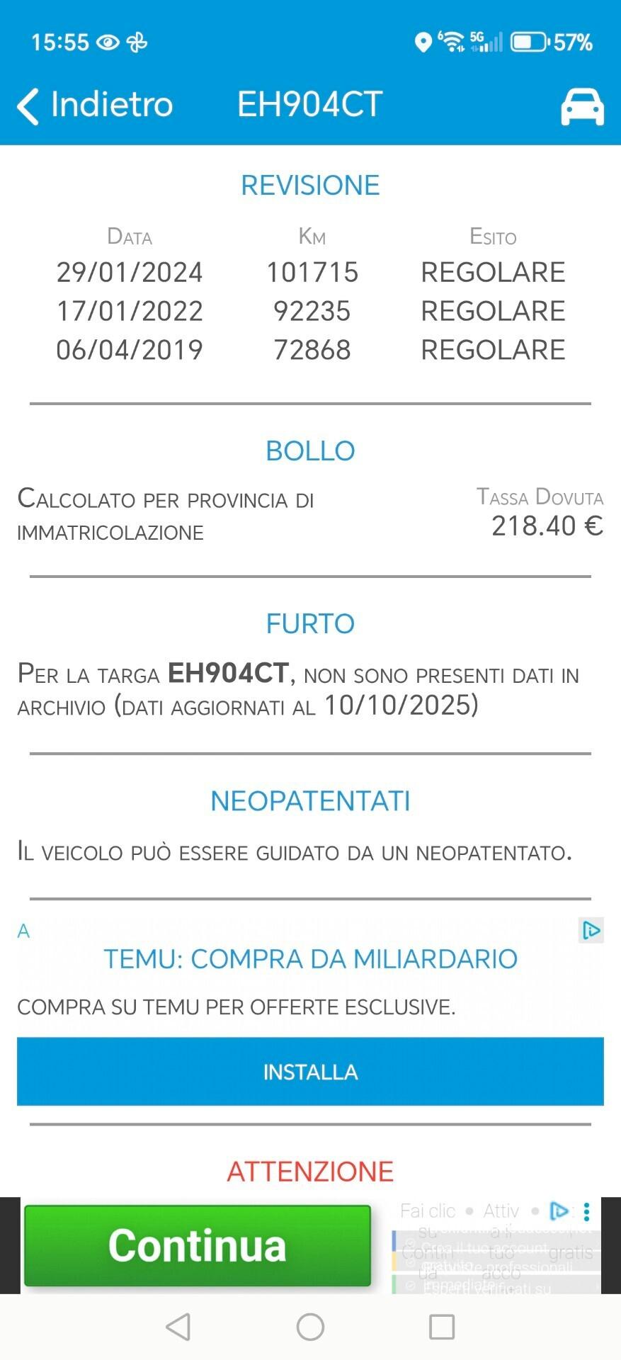 Citroen C3 1.4 Exclusive, UNICO PROPRIETARIO OK NEOPATENTATI.