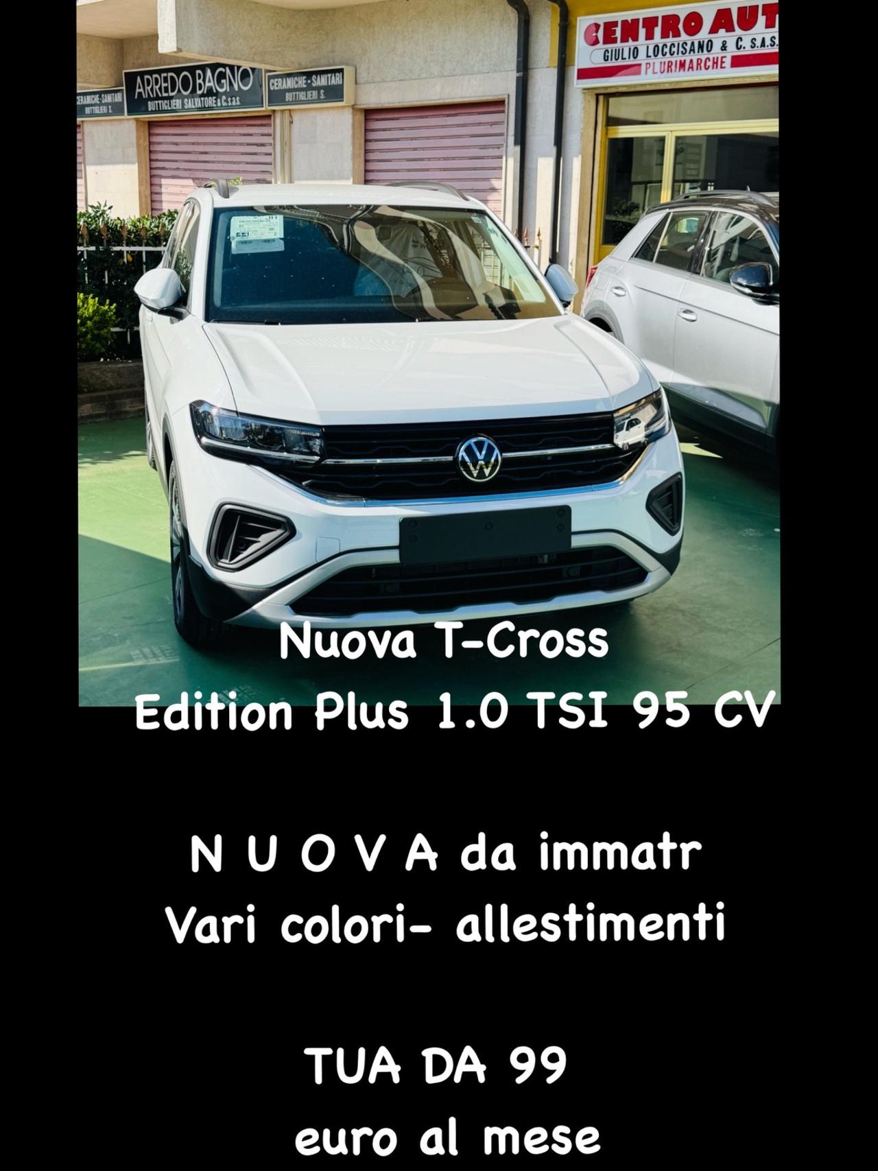Volkswagen T-Cross 1.0 TSI Edition Plus
