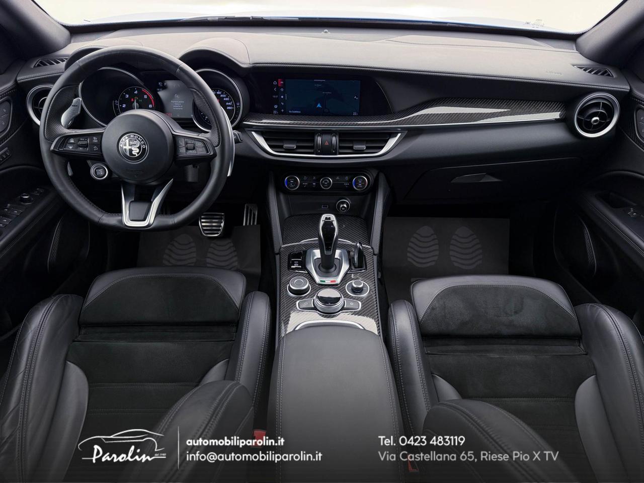 Alfa Romeo Stelvio 2.2 t Veloce Ti Q4 210cv auto Carbon-Black pack
