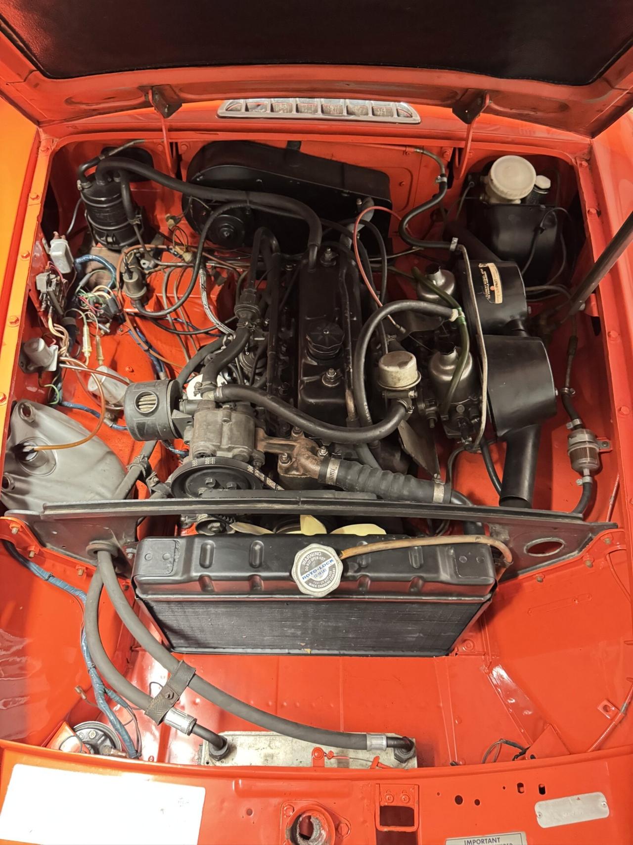 Mg MGB - 1973 versione Americana Targa Italiana . Iscritta ASI Oro