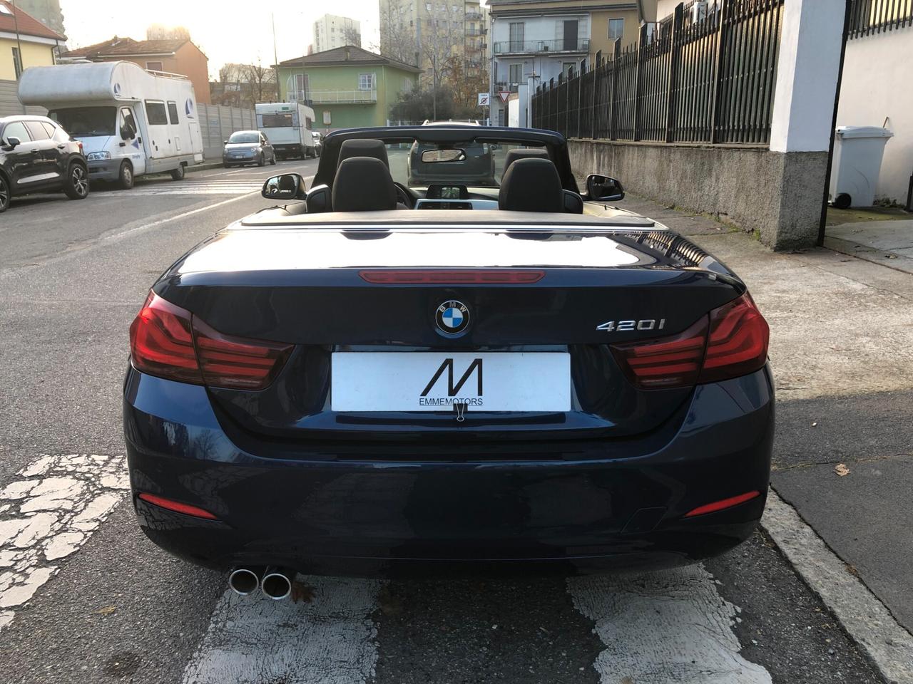 BMW SERIE 4 420i aut. Cabrio – AUT/NAV/CAMERA/PDC/LED