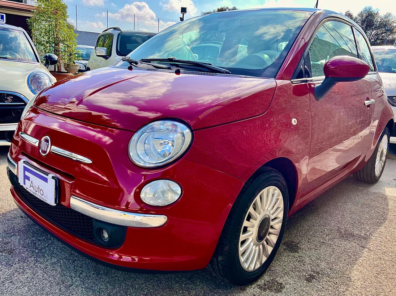 Fiat 500 1.2 GPL Lounge,TETTO PANORAMICO,cerchi in lega,clima,ecc.