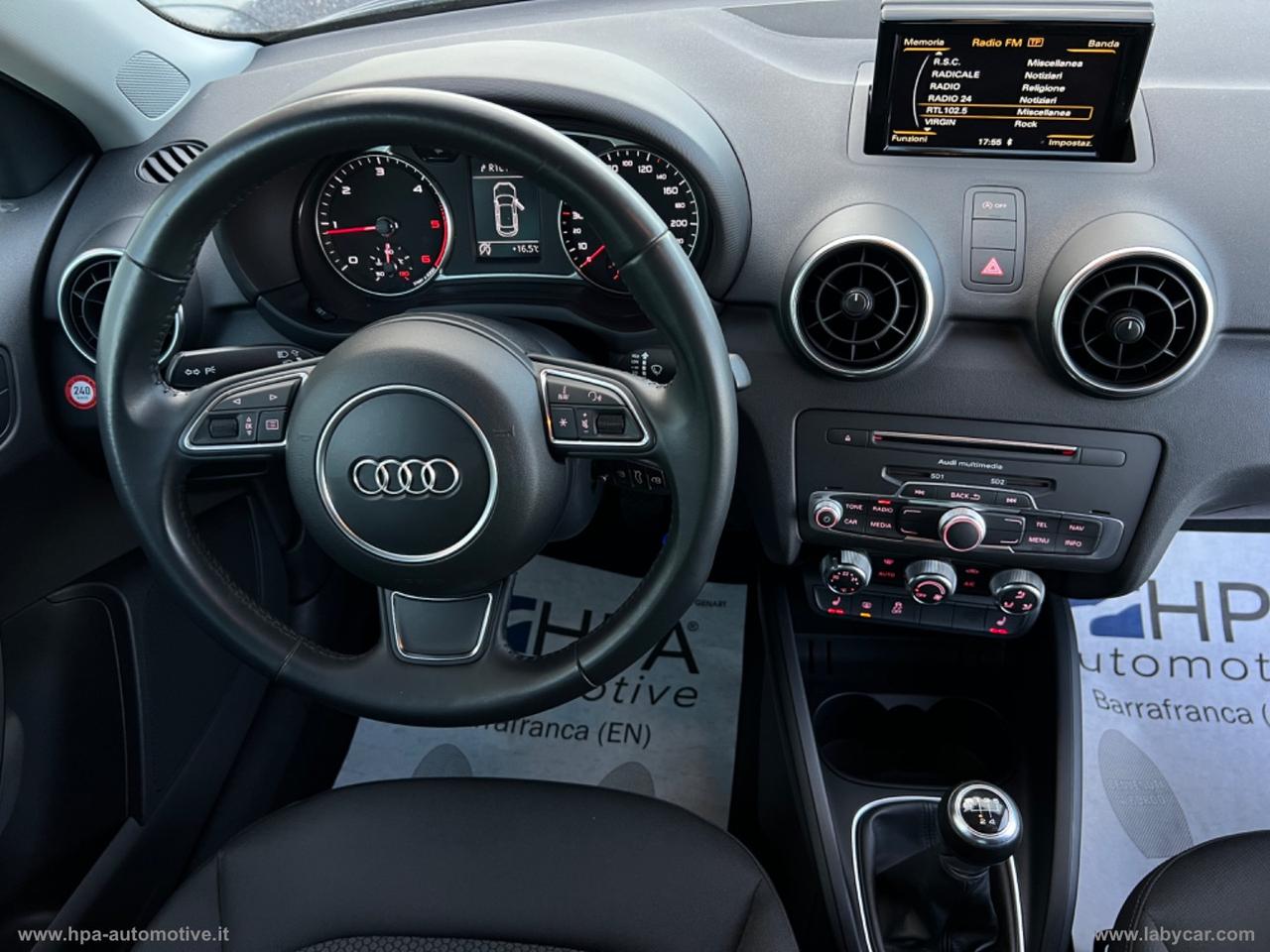 AUDI A1 SPORTBACK 1.4 TDI ultra NAVI CERCHI 16 CLIMA AUTOMATICO