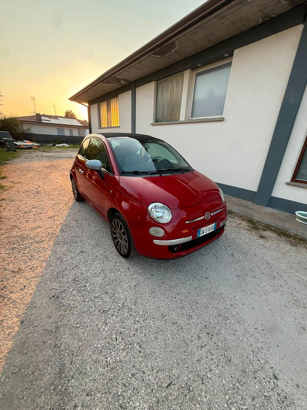Fiat 500C 1.2 Benzina 2009 Cabrio – Tagliandata