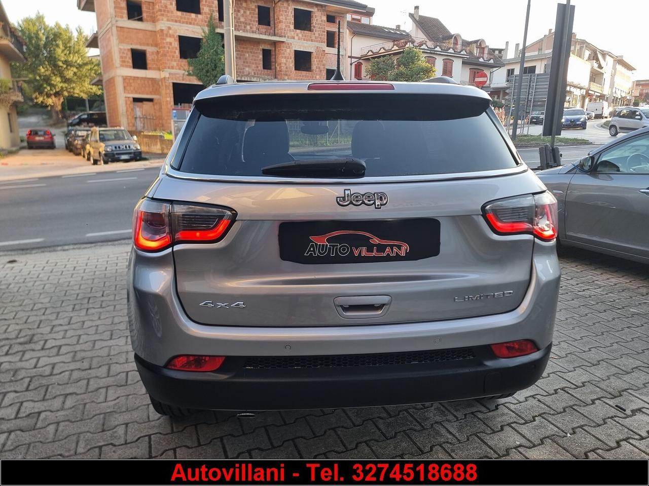 Jeep Compass 2.0 mjt 140cv Limited 4x4 automatica