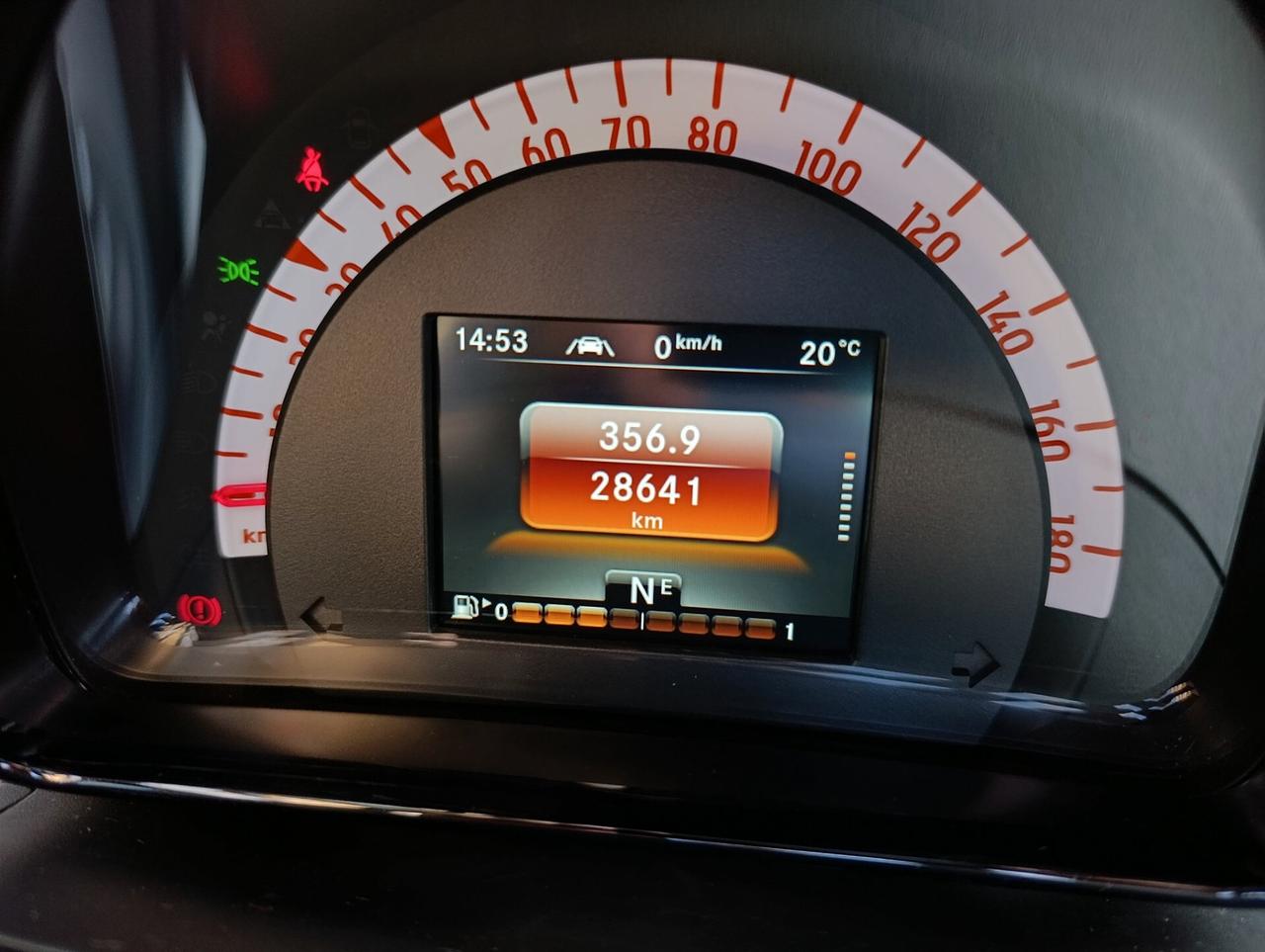 Smart ForTwo 70 1.0 twinamic cabrio Capote Rossa