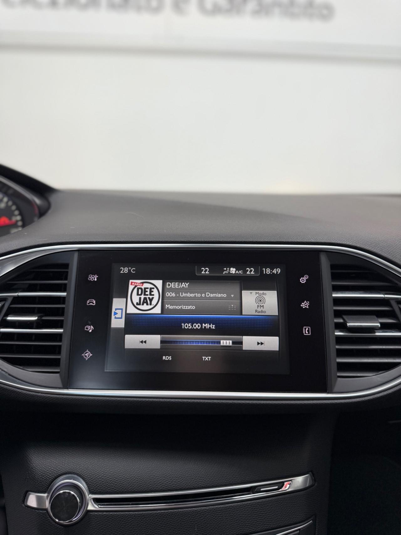 Peugeot 308 1.6 BHDi 100 CV Business 05/2016 EURO 6B NEOPATENTATI