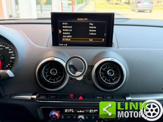 AUDI A3 1.6 SPB TDI 116 CV S tronic SLine