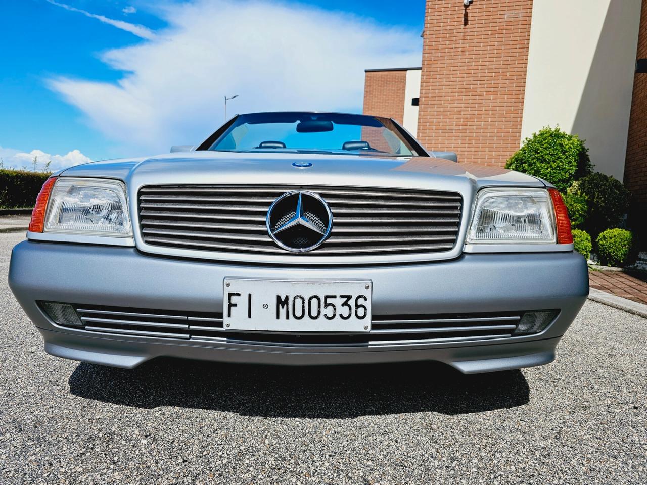 Mercedes-benz SL 500 500 SL-32 cat Targa oro Asi book service