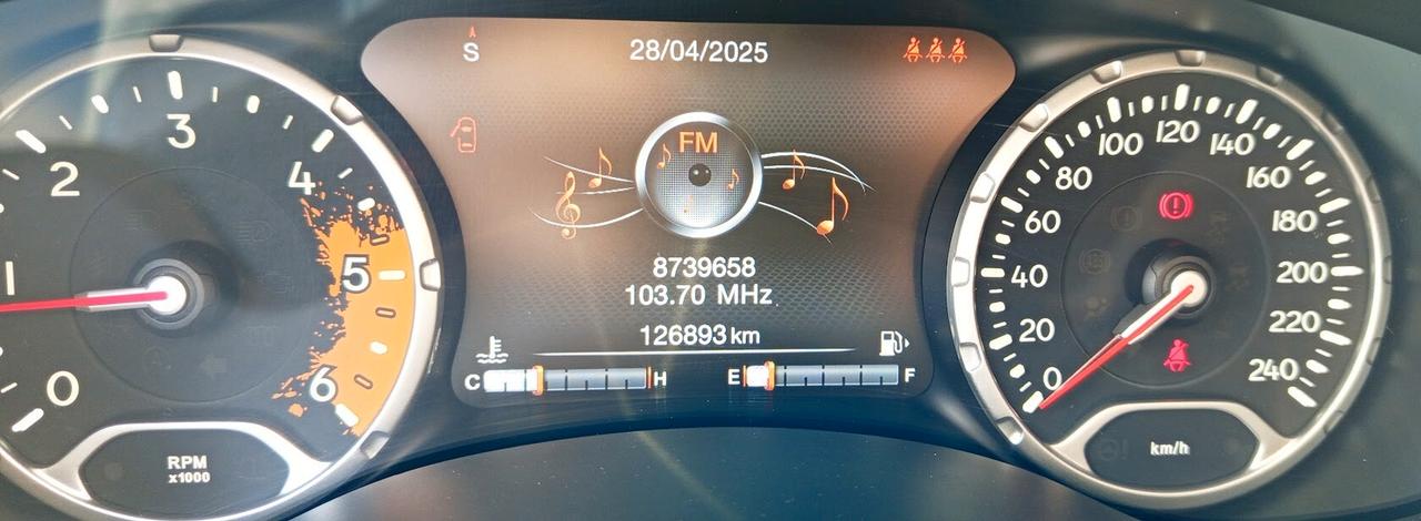 Jeep Renegade 2.0 Mjt 140CV 4WD Limited Tetto-Navi-PDC-R17"-Block Shaft