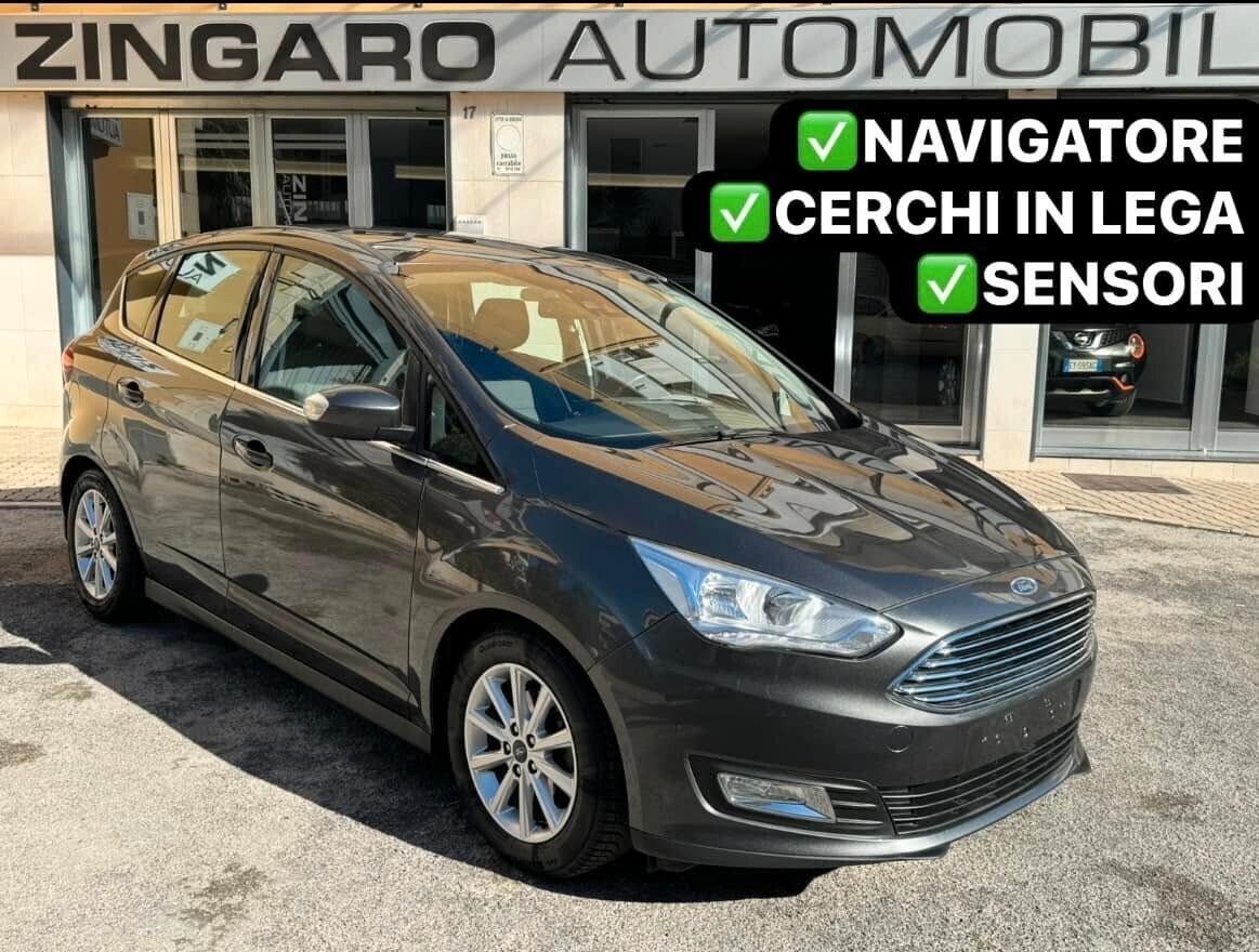 FORD C-MAX 1.5 TDCI TITANIUM NAVI CERCHI *GANCIO TRAINO*