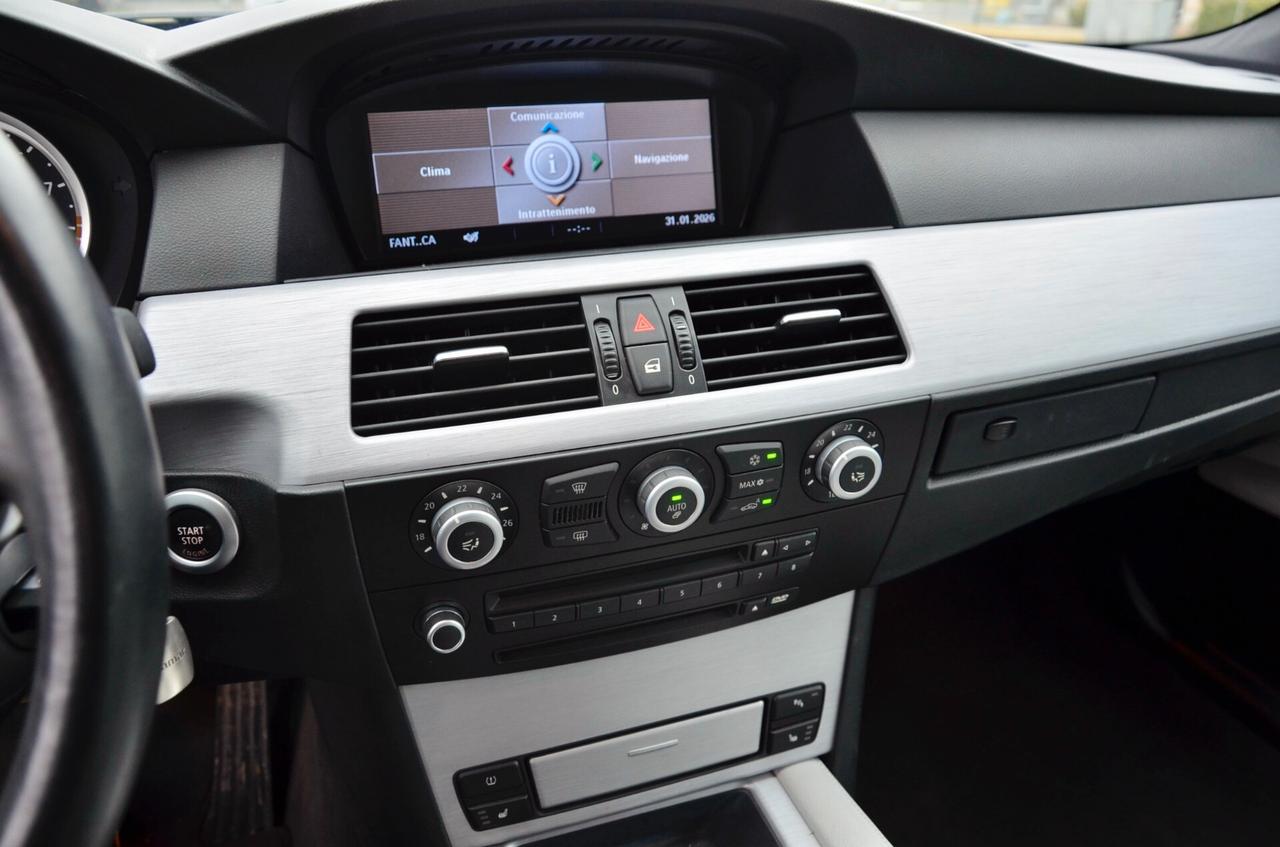 BMW M5 5.0 V10 TOURING 507cv, UFF ITALIANA, SERVICE BMW, INTERLAGOS BLAU, PERMUTE