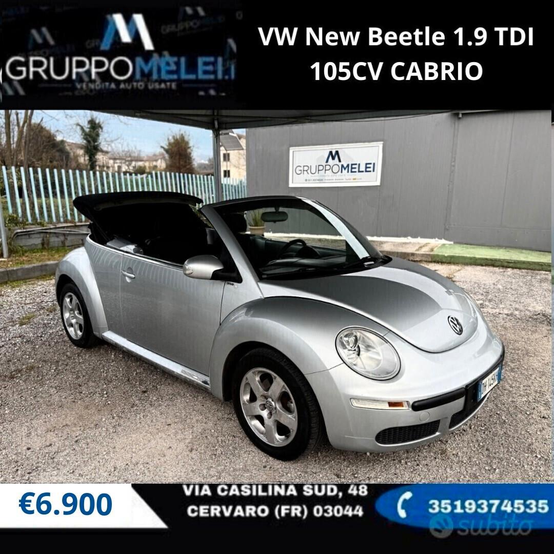VW New Beetle 1.9 TDI 105CV CABRIO