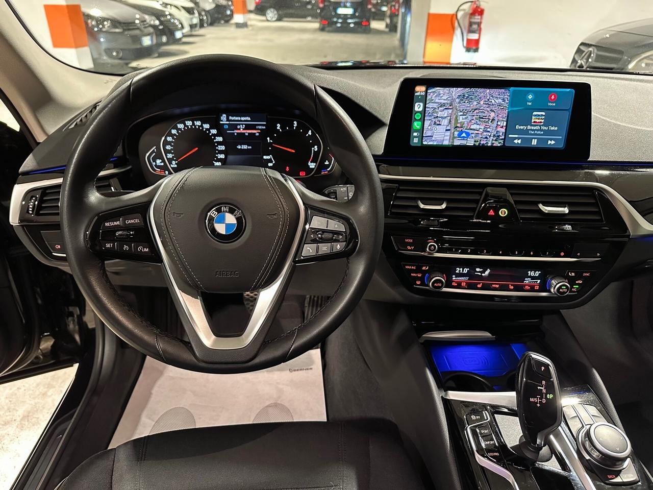 Bmw 520d 48V xDrive Touring Business-GANCIO TRAINO