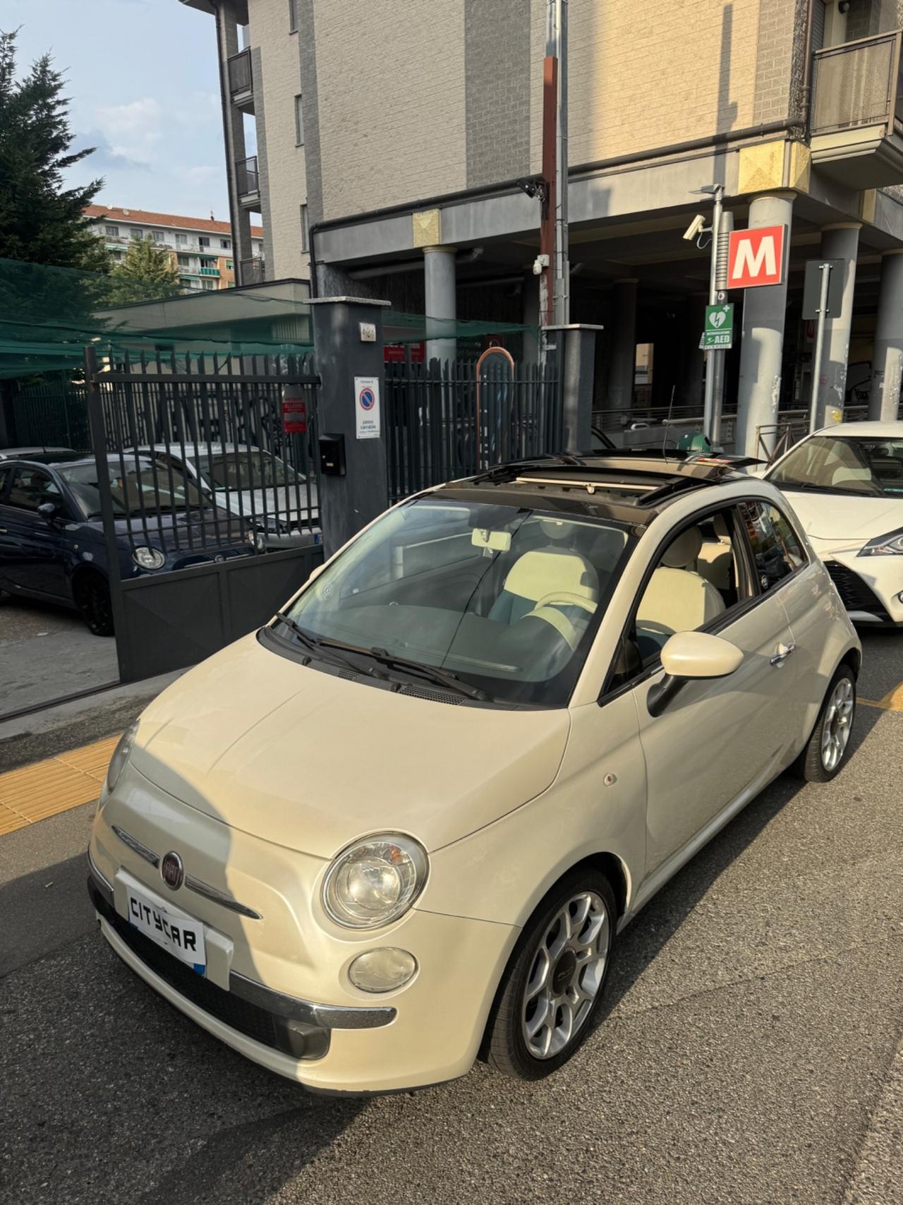 Fiat 500 Bianco Perla Tetto Apribile Full optional