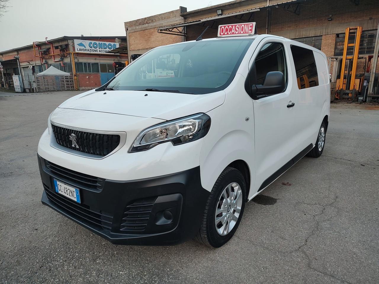 Peugeot Expert - 1.6 Bluehdi (DIESEL) PL-TN-DC 120CV Combi N1 std, DOPPIA CABINA, 6 POSTI AUTOCARRO, OK NEOPATENTATI