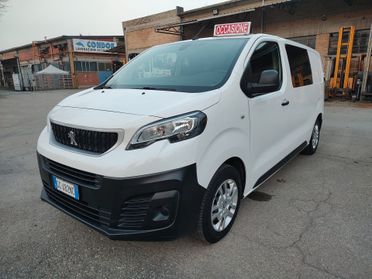 Peugeot Expert - 1.6 Bluehdi (DIESEL) PL-TN-DC 120CV Combi N1 std, DOPPIA CABINA, 6 POSTI AUTOCARRO, OK NEOPATENTATI