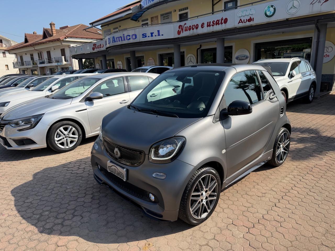 Smart ForTwo 90 0.9 Turbo twinamic cabrio Brabus edition
