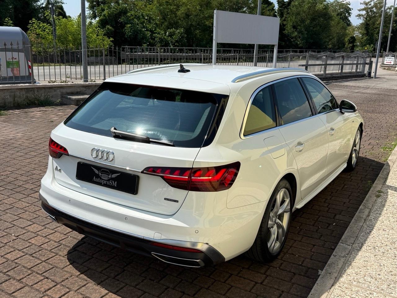 Audi A4 Avant 40 TDI quattro S- line PREZZO REALE