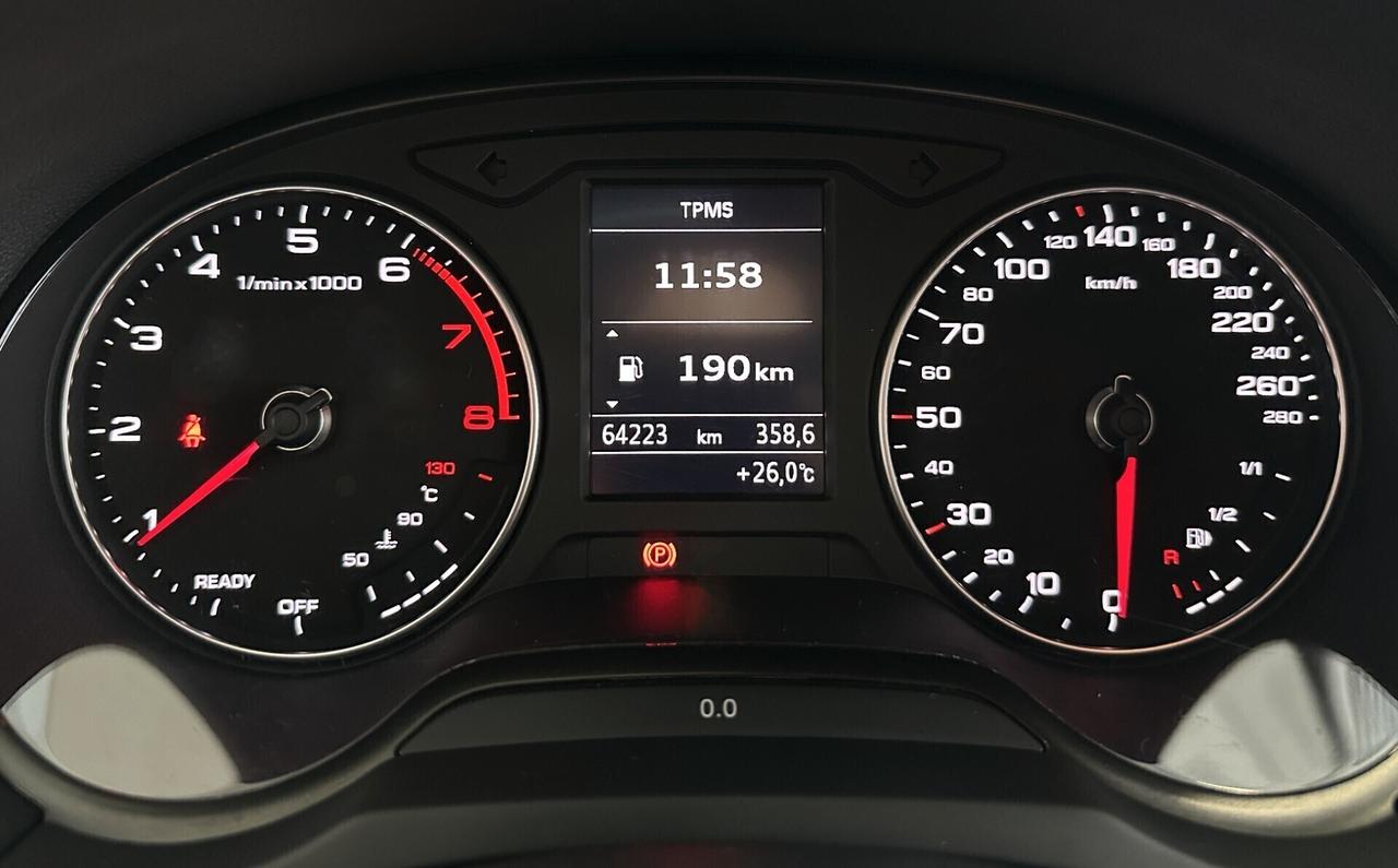 Audi A3 1.0 116cv TFSI NEOPATENTATI Navi Finanziabile