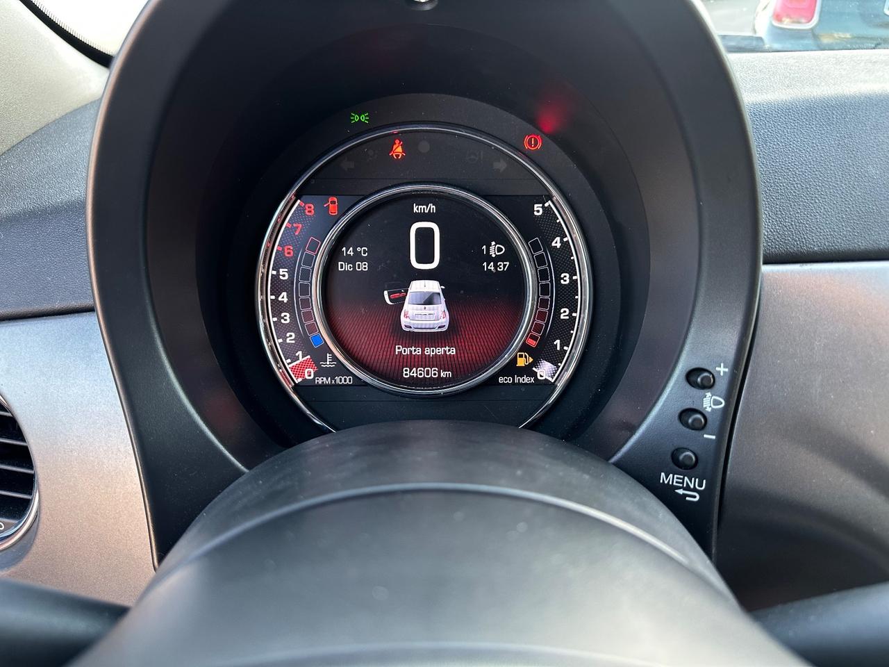 Fiat 500 1.2 sport pelle led cockpit total black