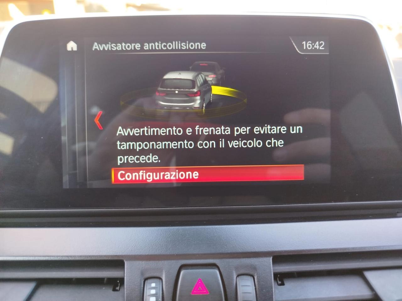 BMW 216d-AUTOMATICO*PREZZO VERO* UNIPRO- KM CERTI- GARANZIA 12 MESI