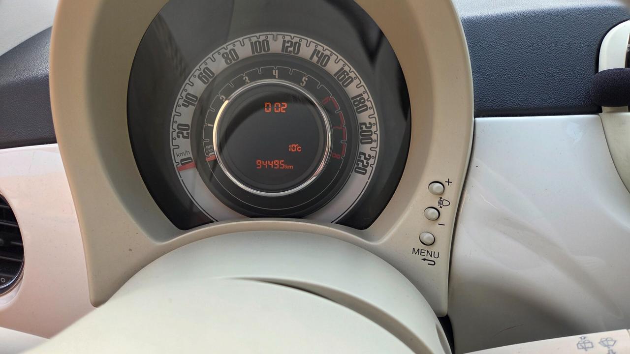 Fiat 500 1.2 GQ interni pelle