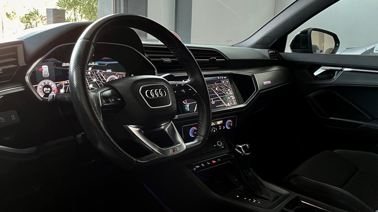AUDI Q3 QUATTRO 40 2.0 S-LINE S-TRONIC TFSI 190 CV - VIRTUAL COCKPIT, TETTO, PACCHETTO LUCI