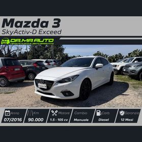 Mazda3 1.5 Skyactiv-D Exceed 2016