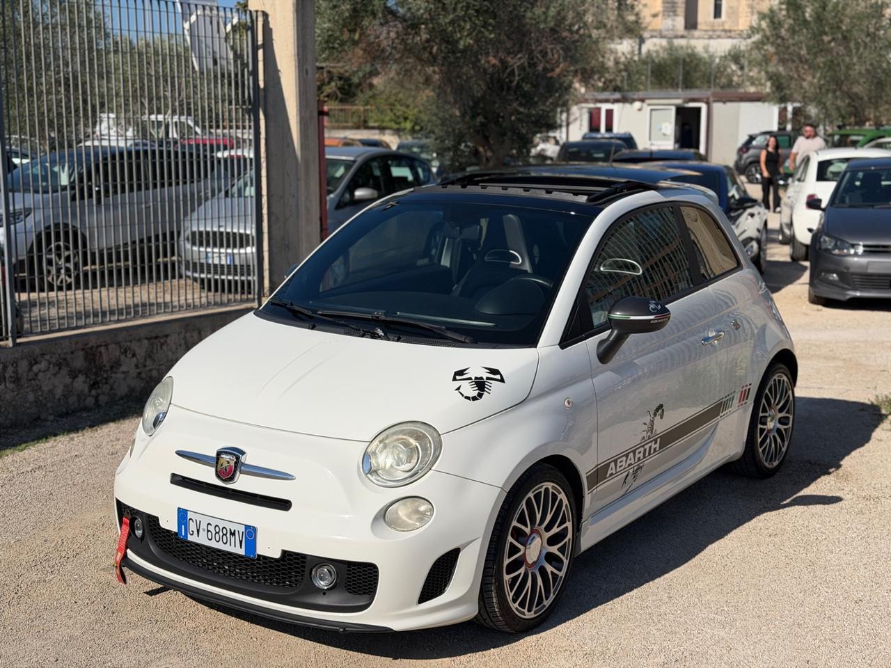 Abarth 500 1.4 Turbo T-Jet 135 cv-2012/TETTO/PELLE