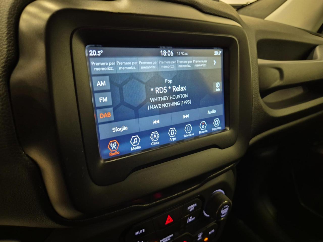 Jeep Renegade 1.0 T3 Limited 2wd - UNIPROPRIETARIO - NEOPATENTATI - Sens. Park. - ACC/Lim