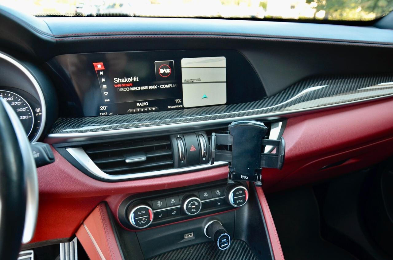 ALFA ROMEO STELVIO 2.9 BI-T V6 QUADRIFOGLIO Q4 510cv AUTO, IVA ESPOSTA, UFF ITALIANA, SERVICE DIMOSTRABILI, TETTO, HARMAN & KARDON, PERMUTE