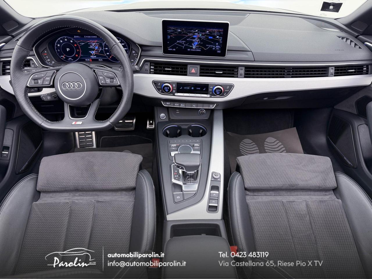 Audi A5 Cabrio 40 2.0 tfsi mhev S-tronic S-Line Business Sport