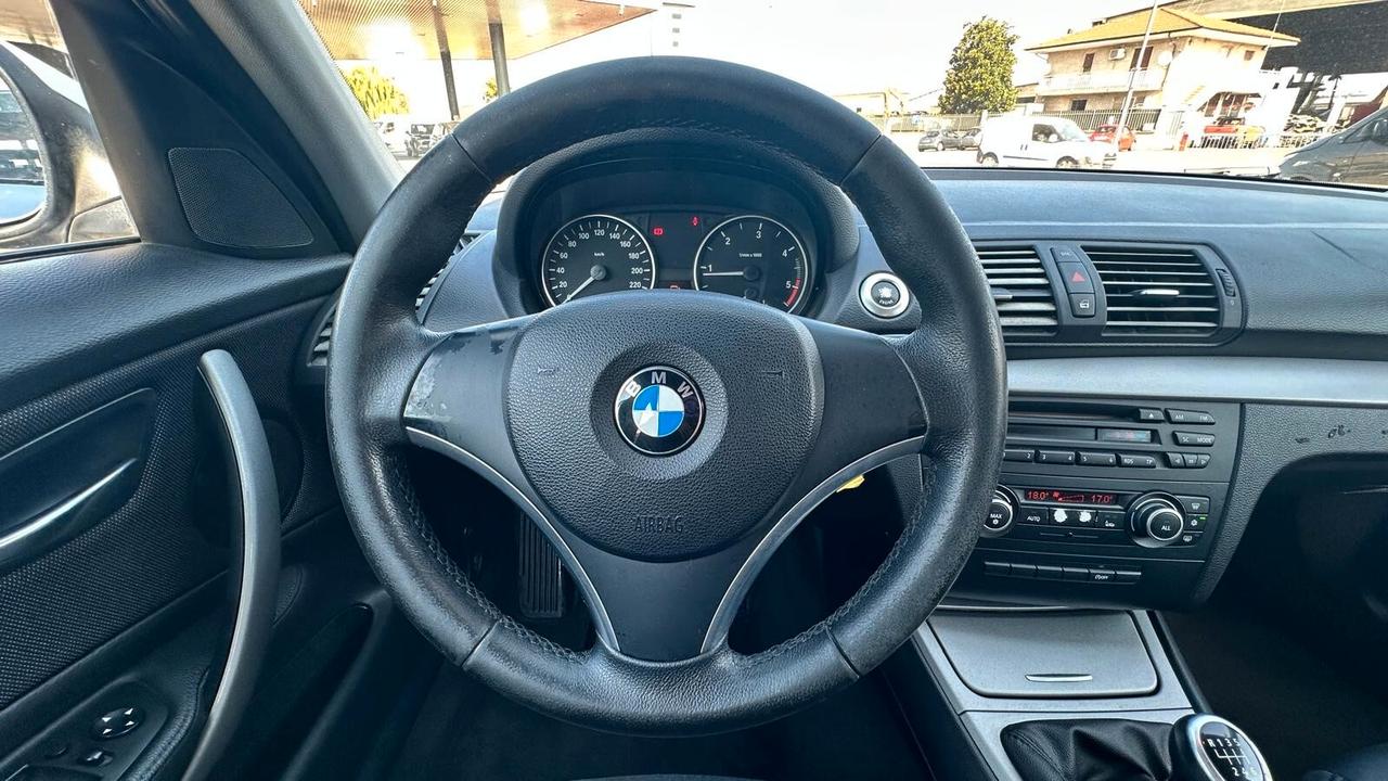 Bmw118d 2.0 D143CV cat 5 porte KM CERTIFICATI-UNICO PROPRIETARIO