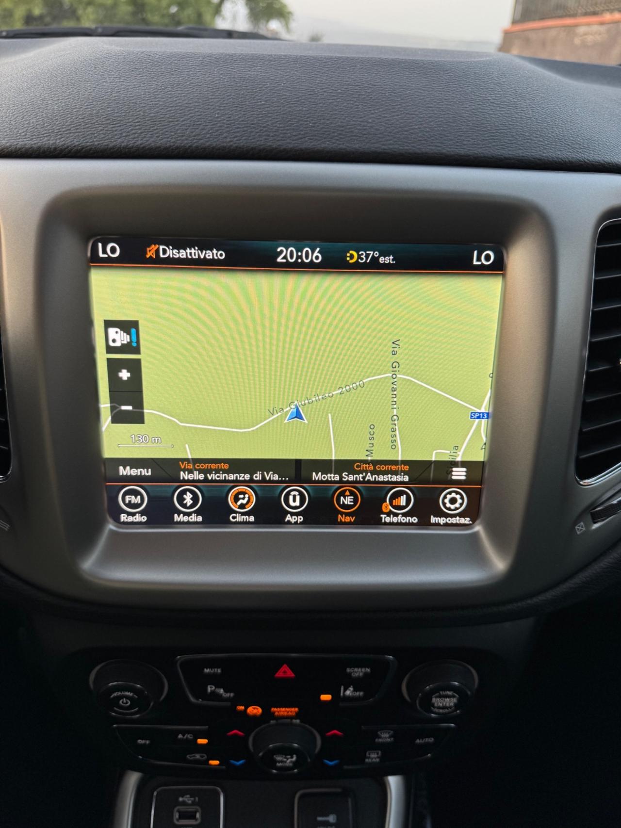 Jeep Compass 1.6 Multijet KM CERTIFICATI/UNICOPROPRIETARIO