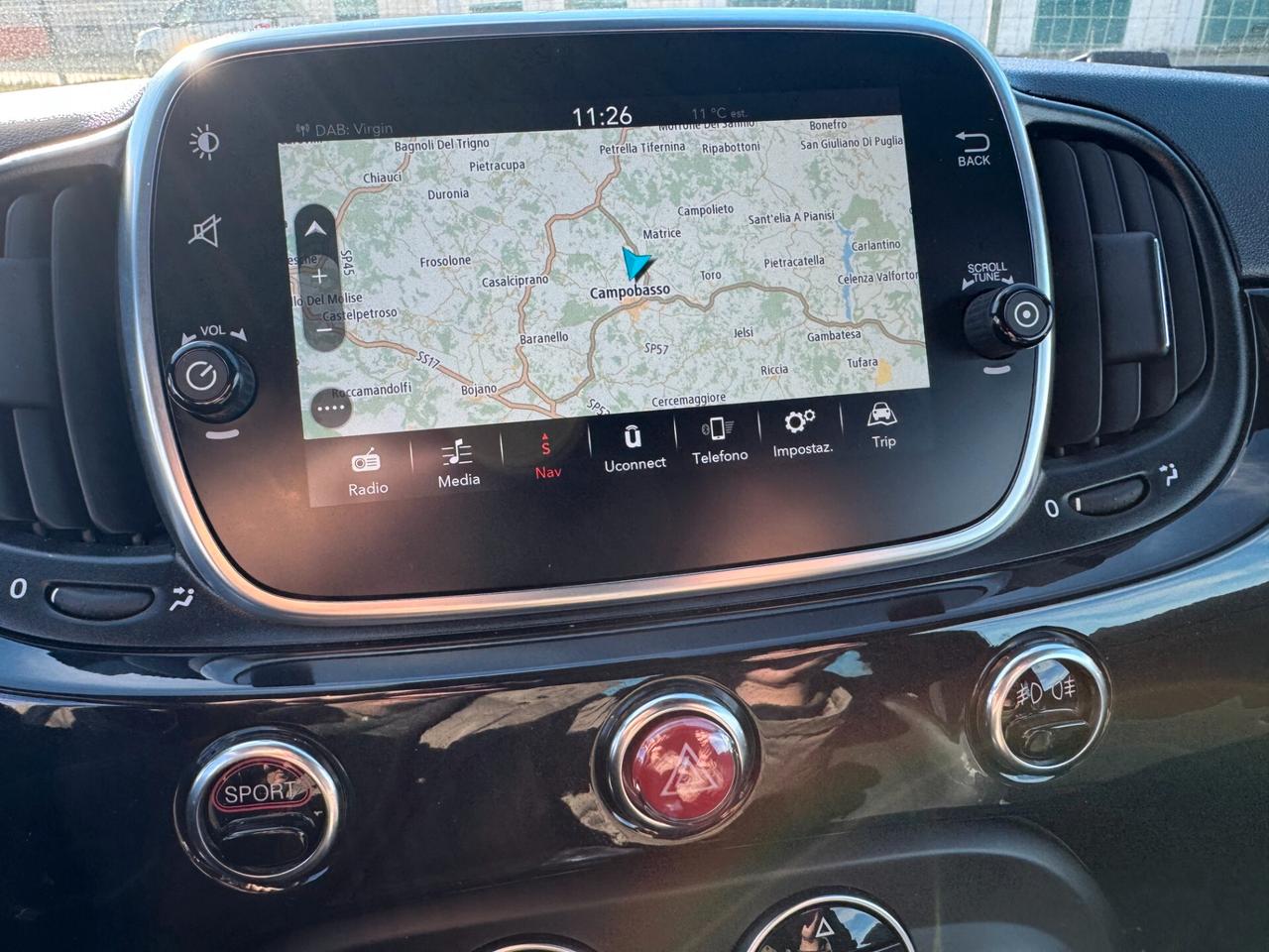 Abarth 595 1.4 Turbo T-Jet 165 CV Scorpioneoro