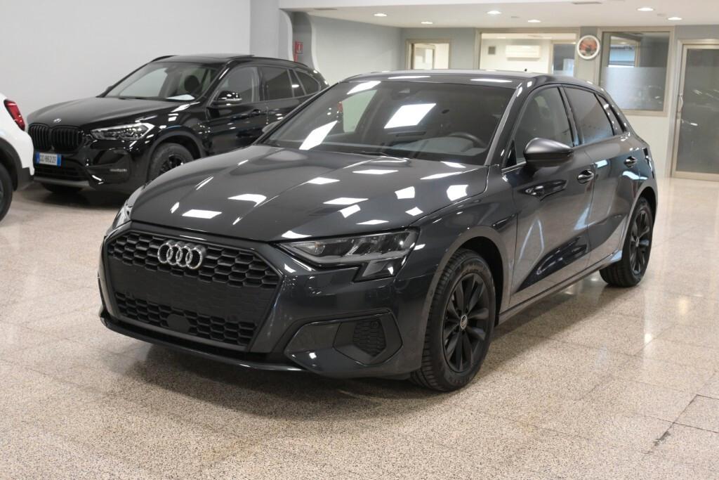 AUDI A3 SPORTBACK 30 TDI 115CV 6M. ATTRACTION ( FARI LED - VIRTUAL COCKPIT - ADAPTIVE CRUISE - NAVI - MIRROR - CLIMA BIZONA - PARK ASSIST - TELECAMERA POST. )