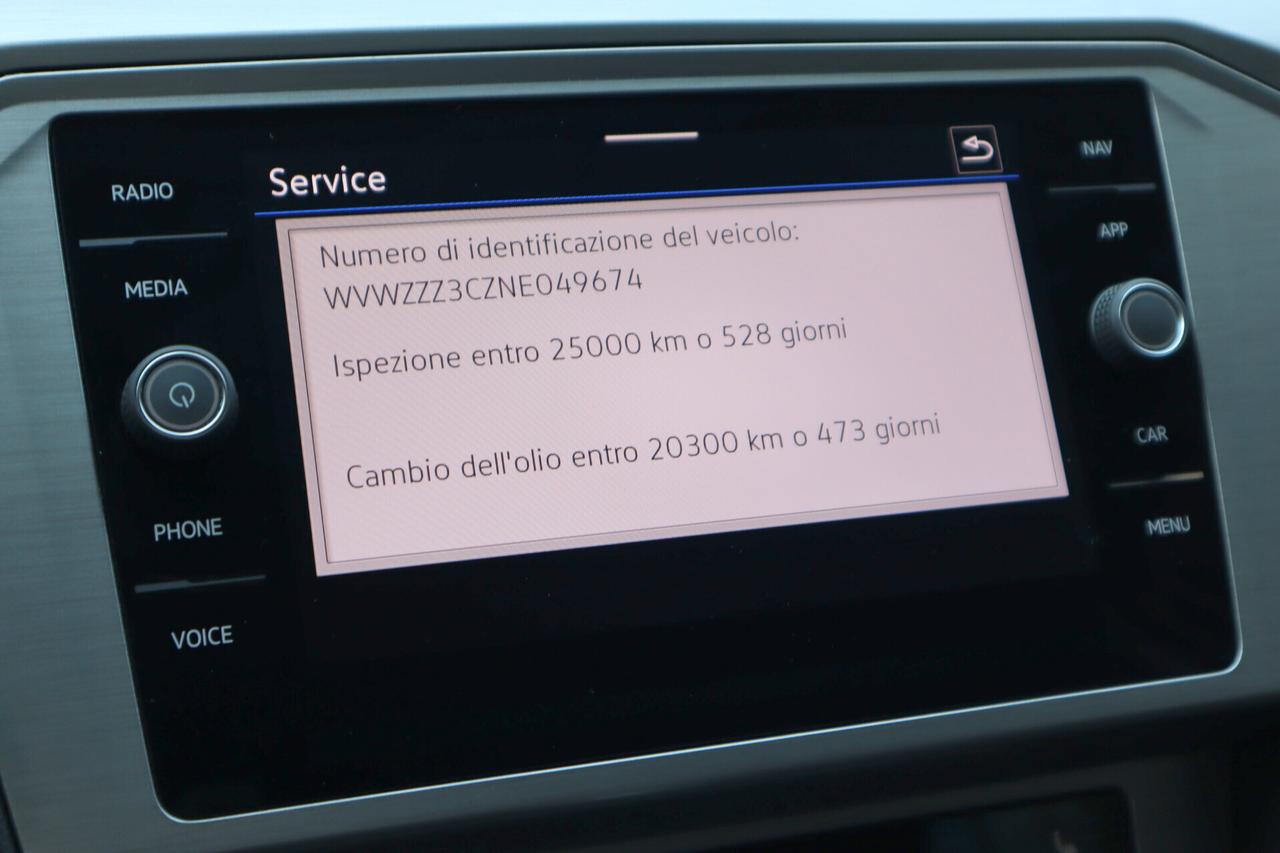 Volkswagen Passat Vw PASSAT 2.0 TDI 150 CV AV. LED CAMERA ACC NAVI