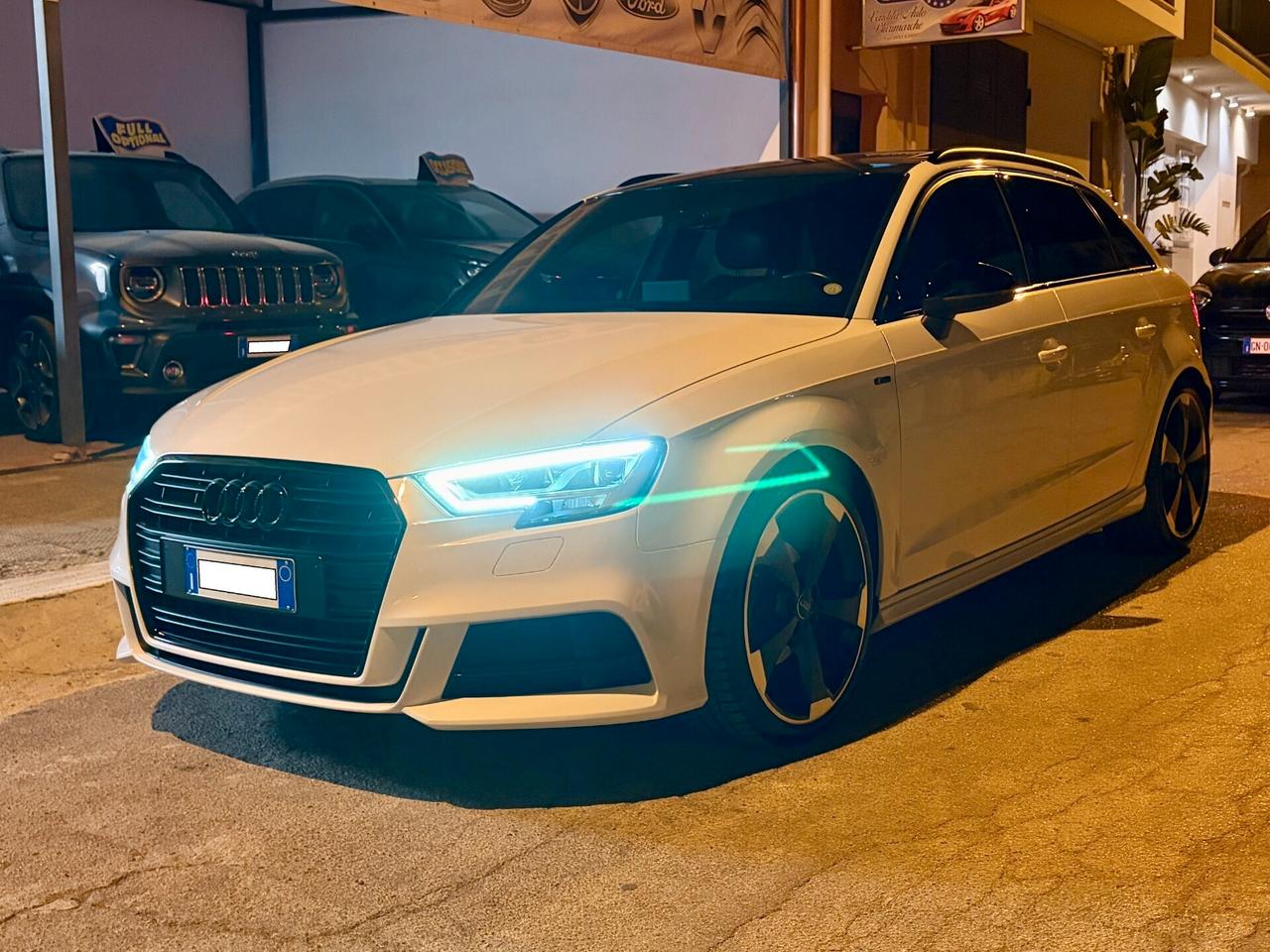 Audi a3 spb 2.0tdi 150cv-"TETTO-S-LINE-GANCIO TRAINO"-'17