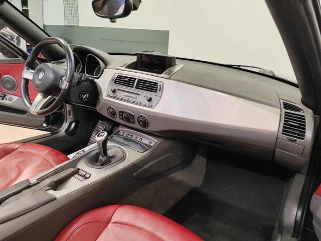BMW Z4 3.0i MANUALE ASI PELLE ROSSA