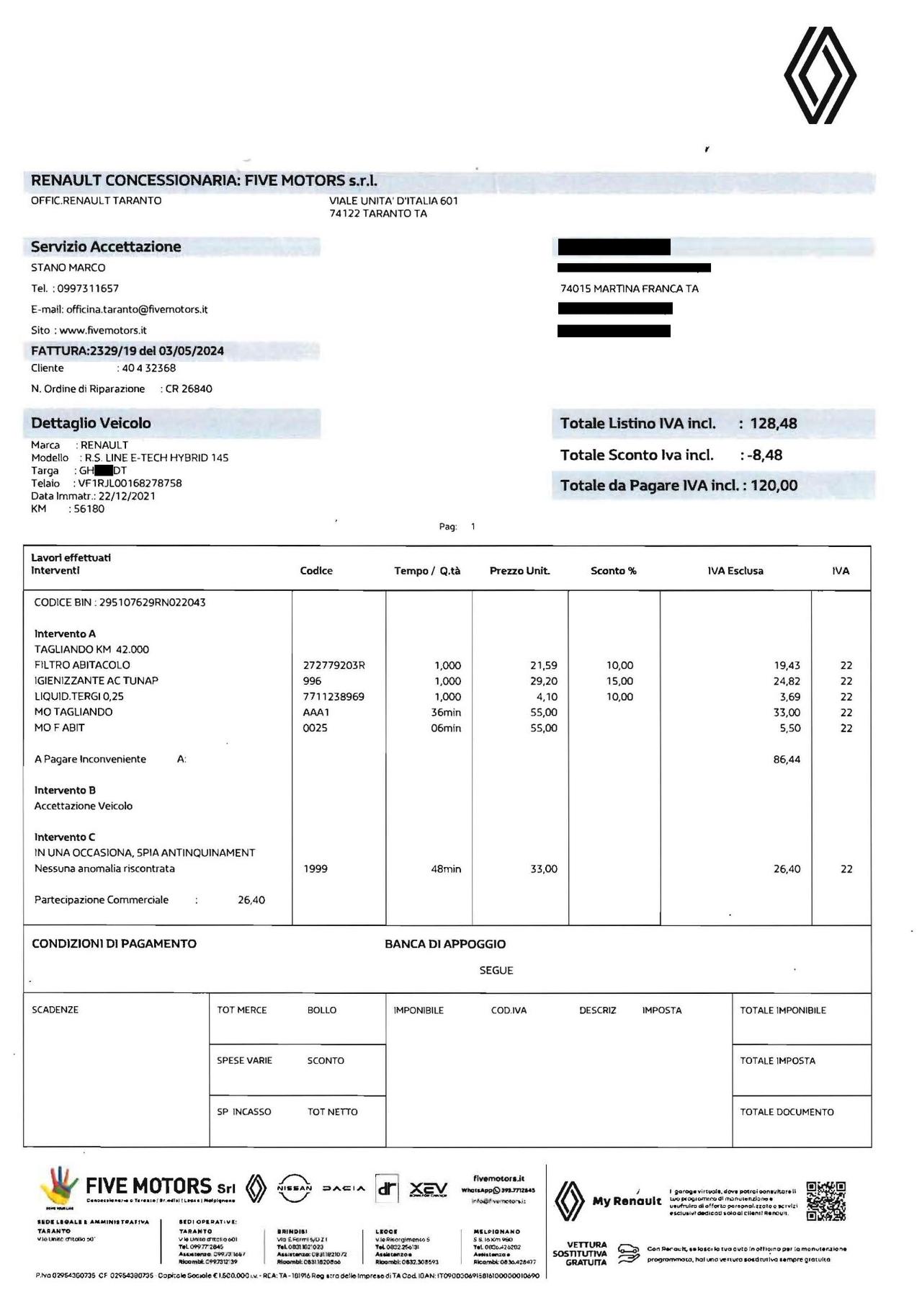 Renault Arkana E-Tech Full Hybrid 145cv RS LINE 2022