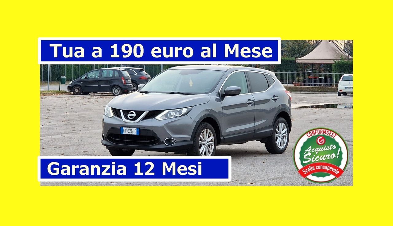 NISSAN Qashqai 1.5 dCi Garanzia 12 Mesi