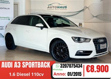 Audi A3 1.6 Diesel 110 cv - Sportback