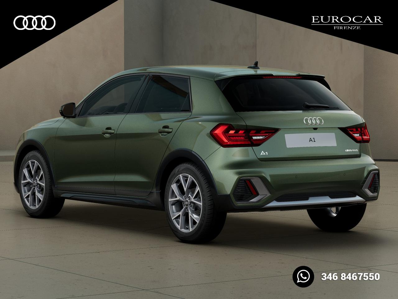 Audi A1 allstreet 30 1.0 tfsi identity contrast 116cv