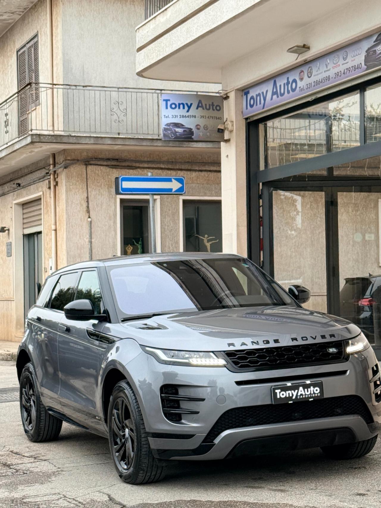 Land Rover Range Evoque 2.0d i4 mhev R-Dynamic 204cv auto NAVI,TELECAMERA,APPLE CARPLAY,VIRTUAL COCKPIT,ANDROID AUTO,INTERNI